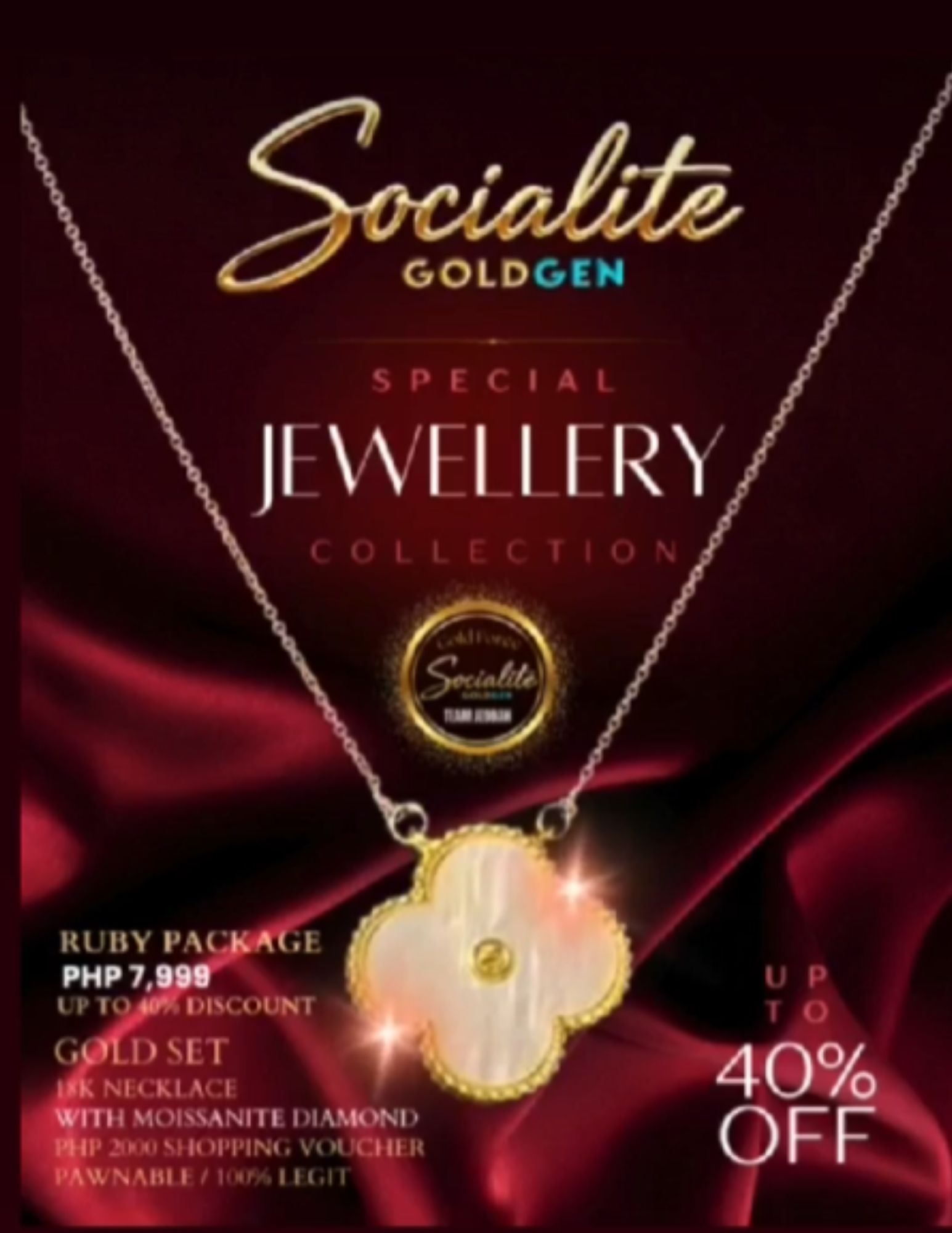Socialite Gold Gen Flyer